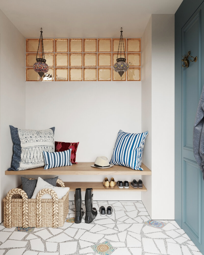 Фотография: Прихожая в стиле Эклектика, Эко, Скандинавский, Современный, Дом, Проект недели, Дача, Дом и дача, Московская область, 2 комнаты, 40-60 метров, Анастасия Струве – фото на INMYROOM Фотография: Прихожая в стиле Эклектика, Эко, Скандинавский, Современный, Дом, Проект недели, Дача, Дом и дача, Московская область, 2 комнаты, 40-60 метров, Анастасия Струве – фото на INMYROOM