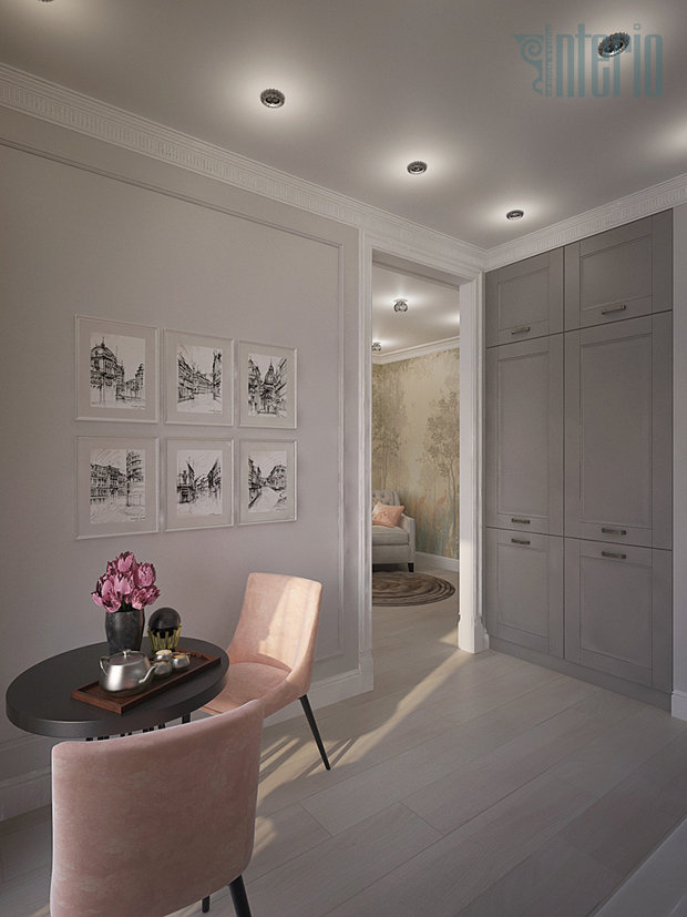 Фото из портфолио Квартира, 41кв.м., Август 2018 – фотографии дизайна интерьеров на INMYROOM