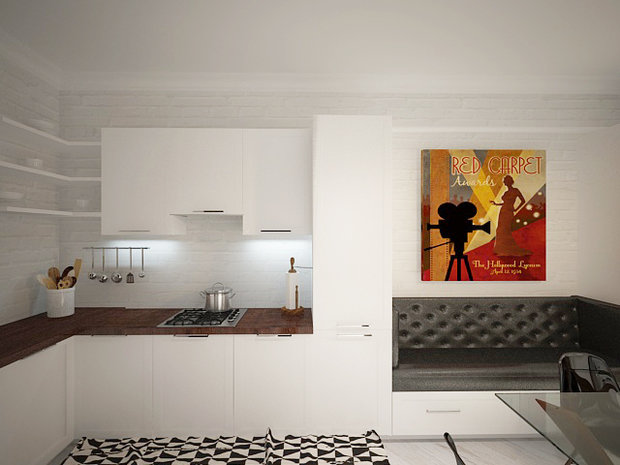 Фото из портфолио Кухня – фотографии дизайна интерьеров на INMYROOM