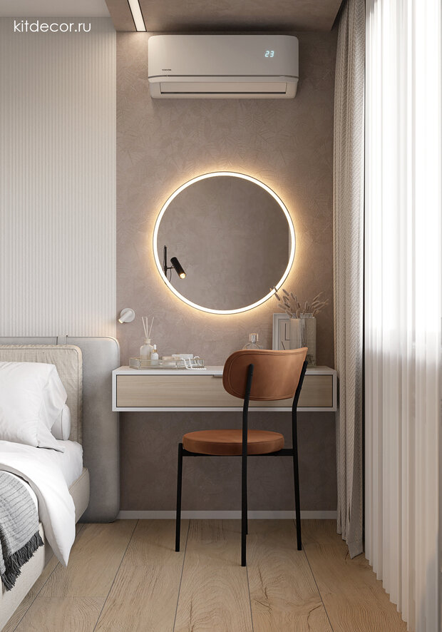 Фото из портфолио Коралловые акценты – фотографии дизайна интерьеров на INMYROOM