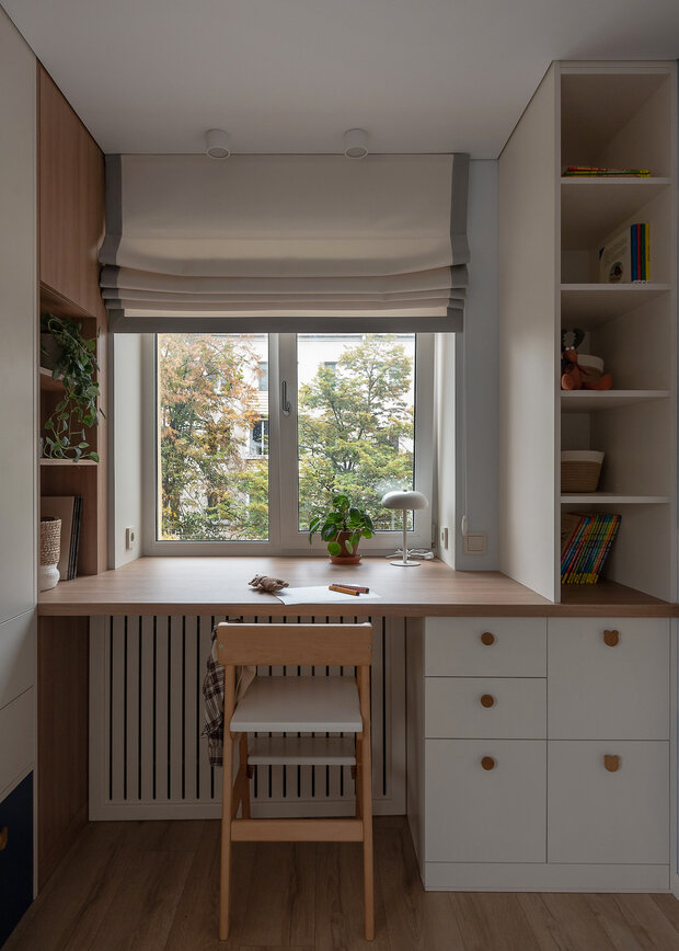 Фотография: Детская в стиле Современный, Малогабаритная квартира, Квартира, Проект дня, Беларусь, Минск, Хрущевка, 2 комнаты, 40-60 метров, Ирина Первушина – фото на INMYROOM