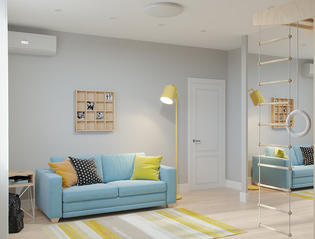 Фото из портфолио Скандинавская квартира в доме П 44 – фотографии дизайна интерьеров на INMYROOM