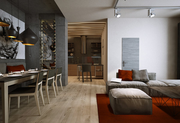Фото из портфолио Loft – фотографии дизайна интерьеров на INMYROOM