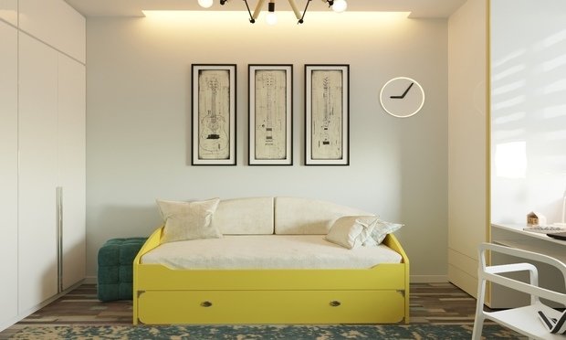Фото из портфолио Квартира "Флотская" – фотографии дизайна интерьеров на INMYROOM