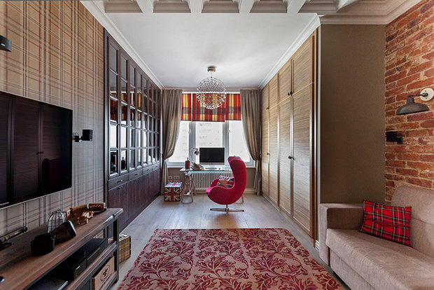 Фото из портфолио Эклектичная квартира – фотографии дизайна интерьеров на INMYROOM