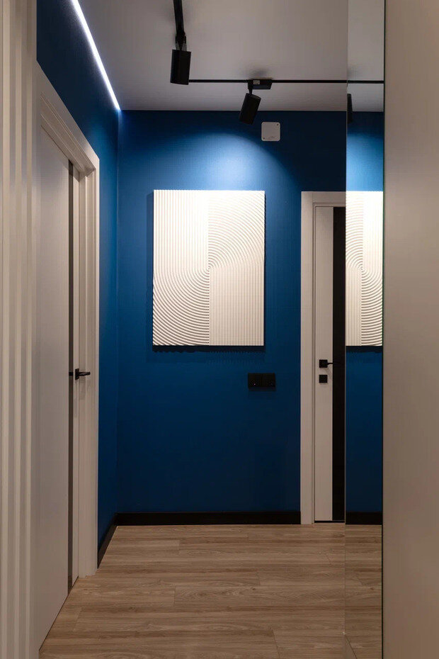 Фотография: Прихожая в стиле Современный, Квартира, Проект дня, Москва, 3 комнаты, 60-90 метров, стильные интерьеры – фото на INMYROOM