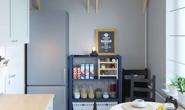 Фотография: Кухня и столовая в стиле Скандинавский, Гид, ИКЕА, П-44 – фото на INMYROOM