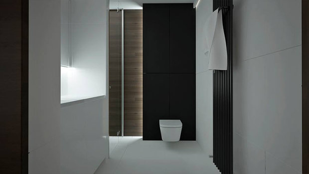 Фото из портфолио Минимализм 80 метров – фотографии дизайна интерьеров на INMYROOM