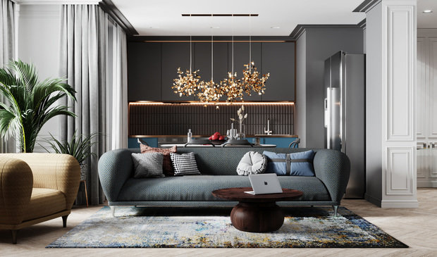 Фото из портфолио Nouveau Classique – фотографии дизайна интерьеров на INMYROOM