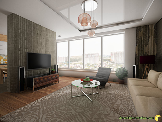 Фото из портфолио Living / Kitchen – фотографии дизайна интерьеров на INMYROOM