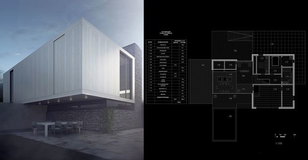 Фото из портфолио Проект дома в стиле хай тек – фотографии дизайна интерьеров на INMYROOM