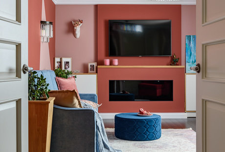 Квартира с яркой гостиной