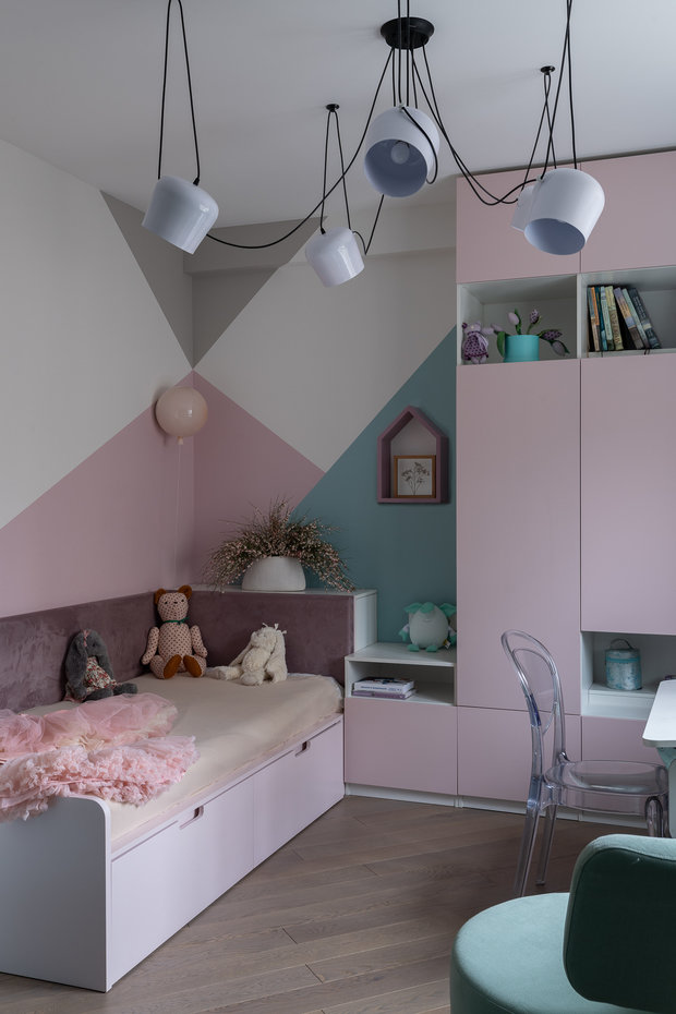 Фото из портфолио Девочки на Студенческой – фотографии дизайна интерьеров на INMYROOM