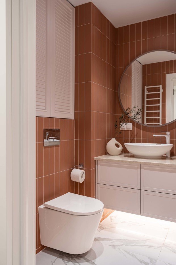 Фотография: Ванная в стиле Современный, Квартира, Проект недели, Санкт-Петербург, 3 комнаты, Более 90 метров, int2design – фото на INMYROOM