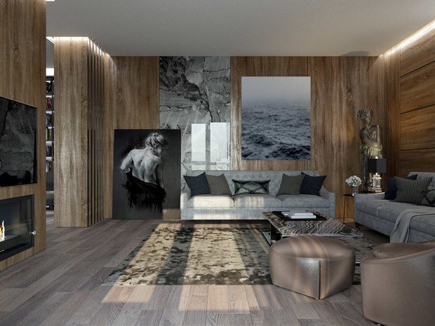 Фото из портфолио Современная классика в г. Астана – фотографии дизайна интерьеров на INMYROOM