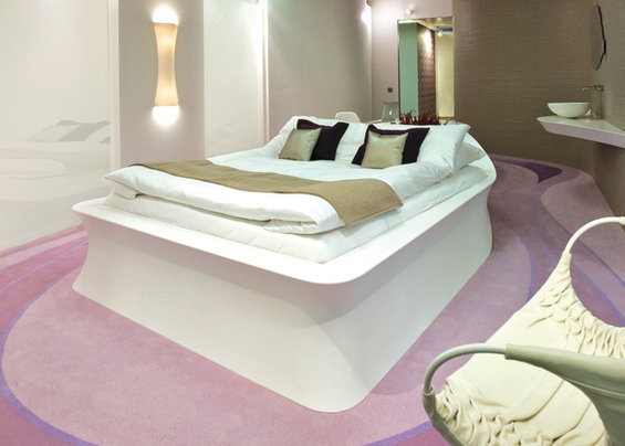 Фотография: Спальня в стиле Хай-тек, Дизайн интерьера – фото на INMYROOM