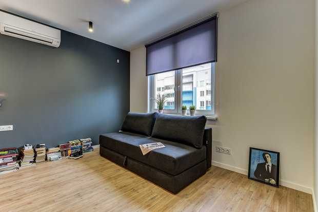 Фото из портфолио Ремонт 1 комнатной квартиры для брутального мужчины – фотографии дизайна интерьеров на INMYROOM