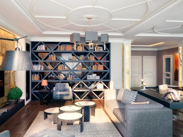 Фото из портфолио Дизайн интерьера объединенной гостиной и кухни – фотографии дизайна интерьеров на INMYROOM