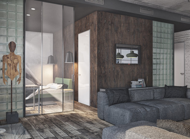Фото из портфолио Industrial – фотографии дизайна интерьеров на INMYROOM