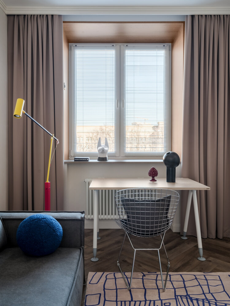 Фотография: Детская в стиле Современный, Эклектика, Квартира, Проект дня, Москва, Сталинка, Кирпичный дом, 3 комнаты, 60-90 метров, Мари Гри – фото на INMYROOM