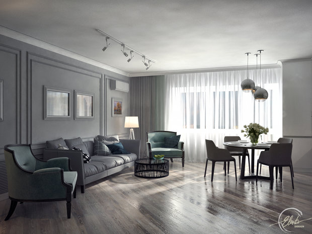 Фото из портфолио ЖК Центральный – фотографии дизайна интерьеров на INMYROOM