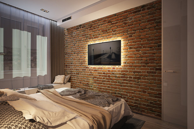 Фото из портфолио Спальня контрастов – фотографии дизайна интерьеров на INMYROOM