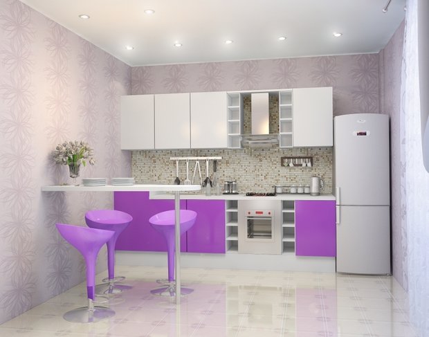 Фотография: Кухня и столовая в стиле Современный, Хай-тек – фото на INMYROOM