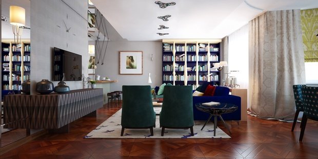 Фотография: Гостиная в стиле Восточный, Эклектика – фото на INMYROOM