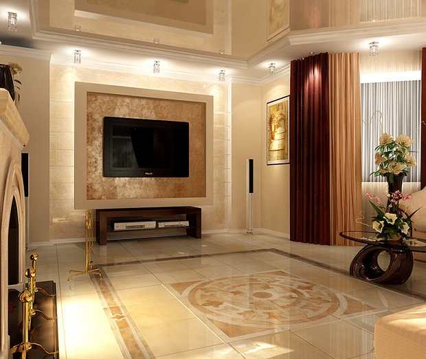 Фото из портфолио Классическая гостиная комната – фотографии дизайна интерьеров на INMYROOM