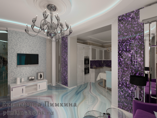 Фото из портфолио Немного модерна – фотографии дизайна интерьеров на INMYROOM