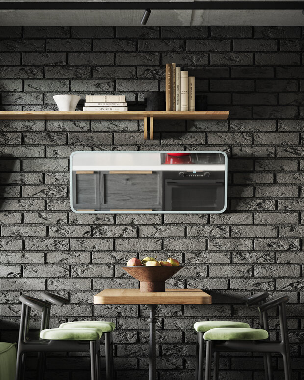 Фотография: Кухня и столовая в стиле Лофт, Современный, Эклектика, Квартира, Проект недели, Санкт-Петербург, Макс Жуков, ToTaste Studio, 4 и больше, Более 90 метров, Монолитно-кирпичный – фото на INMYROOM