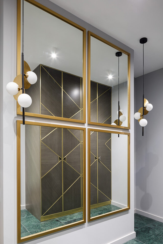 Фотография: Прихожая в стиле Современный, Малогабаритная квартира, Квартира, Студия, Проект недели, Санкт-Петербург, Кирпичный дом, 40-60 метров, Interior Design by Margo, Маргарита Мережнюк – фото на INMYROOM