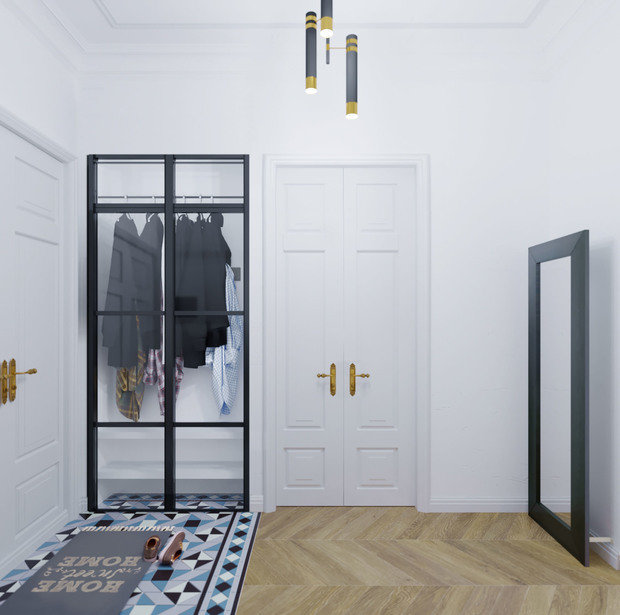 Фото из портфолио Интерьер 3-к. квартиры на 1-й Тверской-Ямской улице в Москве – фотографии дизайна интерьеров на INMYROOM