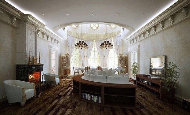 Фото из портфолио Дом в Подмосковье. – фотографии дизайна интерьеров на INMYROOM