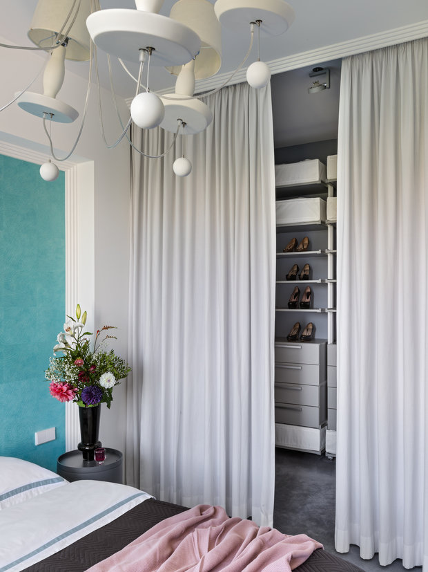 Фотография: Гардеробная в стиле Современный, Квартира, Проект недели, Минск, 3 комнаты, Более 90 метров, Маргарита Павелко – фото на INMYROOM