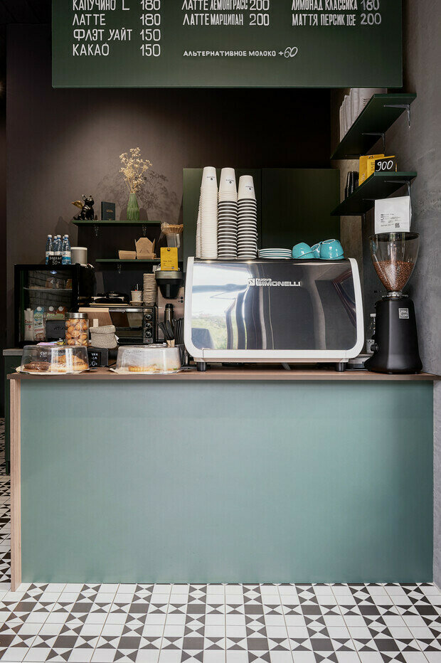 Фото из портфолио Кофейня "LOGOS" – фотографии дизайна интерьеров на INMYROOM