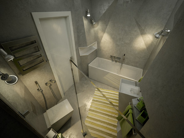 Фото из портфолио Фьюжен. Квартира 2-комнатная. 56 м2 – фотографии дизайна интерьеров на INMYROOM