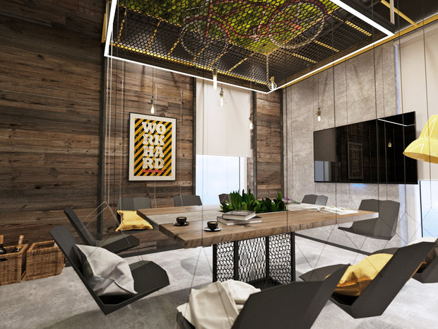 Фото из портфолио Офис – фотографии дизайна интерьеров на INMYROOM