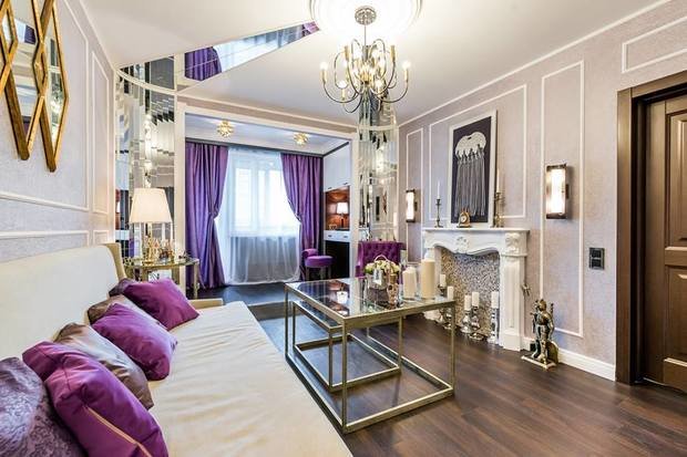 Фото из портфолио Зеркальные проекты – фотографии дизайна интерьеров на INMYROOM