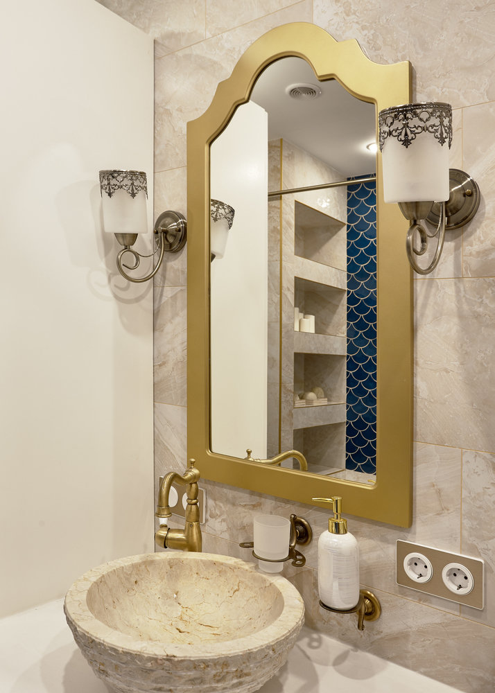 Фотография: Ванная в стиле Современный, Квартира, Проект недели, Санкт-Петербург, 3 комнаты, 60-90 метров, Нина Симонова – фото на INMYROOM Фотография: Ванная в стиле Современный, Квартира, Проект недели, Санкт-Петербург, 3 комнаты, 60-90 метров, Нина Симонова – фото на INMYROOM