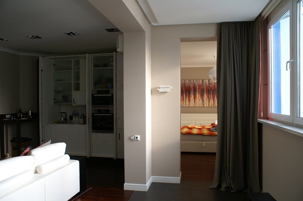 Фотография: Спальня в стиле Современный, Хай-тек – фото на INMYROOM