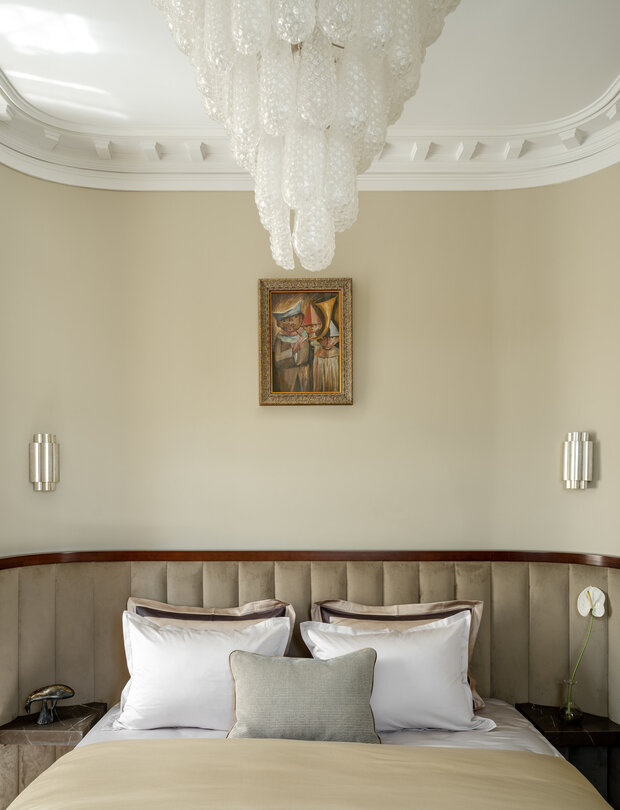 Фотография: Спальня в стиле Классический, Современный, Эклектика, Квартира, Проект дня, 4 и больше, Более 90 метров – фото на INMYROOM