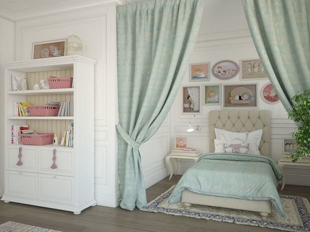 Фото из портфолио девичья в классике – фотографии дизайна интерьеров на INMYROOM