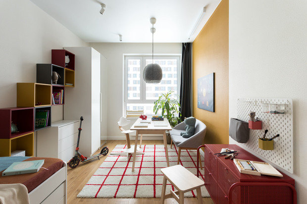 Фотография: Детская в стиле Скандинавский, Современный, Квартира, Проект недели, 4 и больше, 60-90 метров, Юрий Миронов – фото на INMYROOM