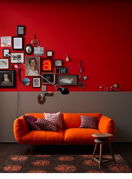 Фото из портфолио Красный цвет – фотографии дизайна интерьеров на INMYROOM