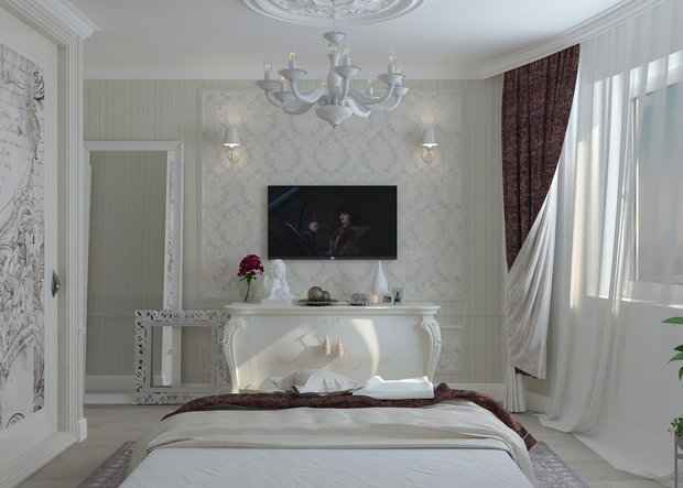 Фото из портфолио Спальня "Refinement" – фотографии дизайна интерьеров на INMYROOM