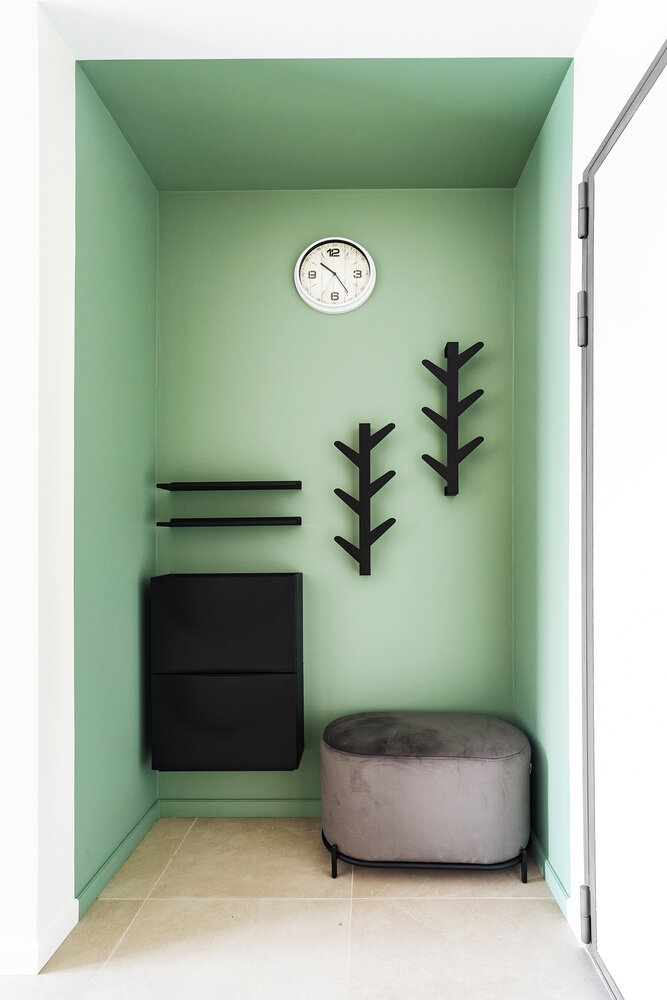 Фотография: в стиле , Современный, Квартира, Проект недели, Москва, 2 комнаты, до 40 метров, 40-60 метров, Любовь Морозова – фото на INMYROOM