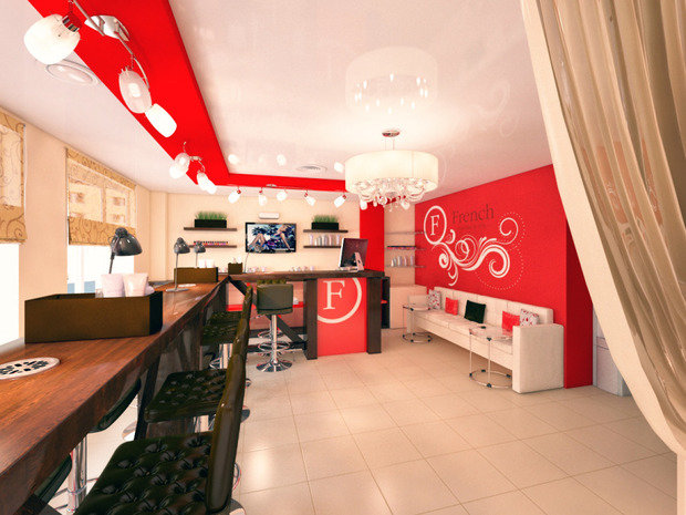 Фото из портфолио Дизайн-проект ногтевой студии – фотографии дизайна интерьеров на INMYROOM