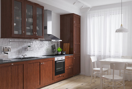 Четырехкомнатная квартира в стиле скандинавский минимализм, 74 м²