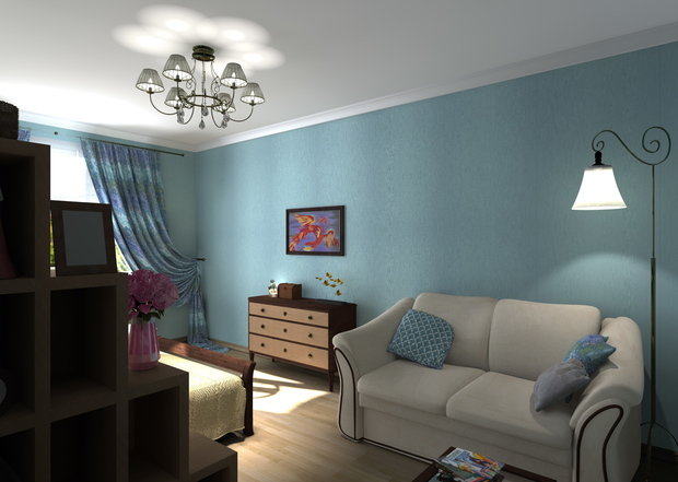 Фото из портфолио Дизайн-проект квартиры в г. Железнодорожный мкр. Центр-2 – фотографии дизайна интерьеров на INMYROOM